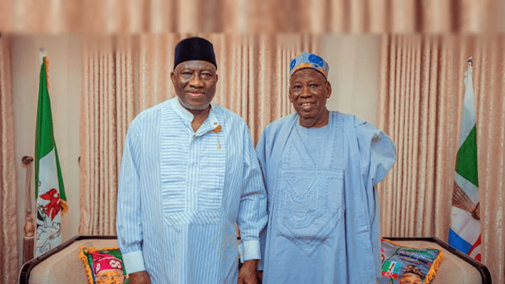 Goodluck Jonathan and Abdullahi Ganduje