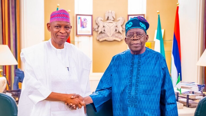 Abba Yusuf with President Bola Tinubu