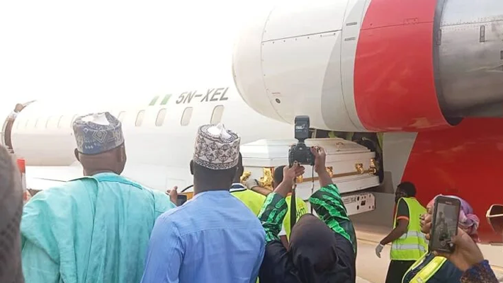 Saadu Salaudeen, at Babatunde Idiagbon Airport in Ilorin