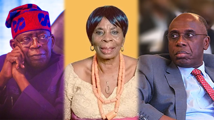 Bola Tinubu, Amaechi’s mother and Rotimi Amaechi