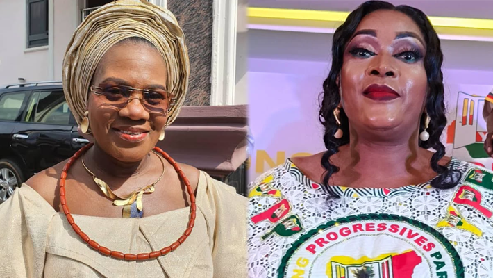Onome Dema of the Labour Party and Amanda Omoraka of the Young Progressives Party.