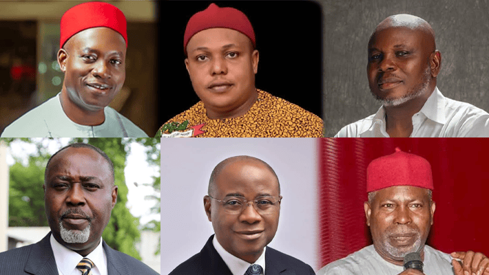 Soludo, Jude Ezenwafor, Nicholas Ukachukwu, George Moghalu, Chuma Nwosu, and Geoffrey Onyejegbu