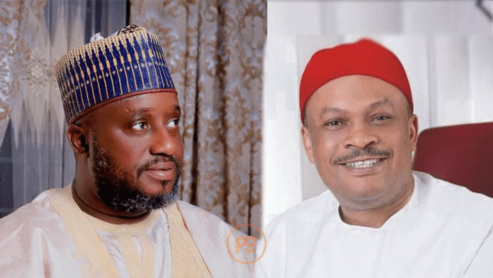 Abdulrahman Mohammed and Senator Samuel Anyanwu