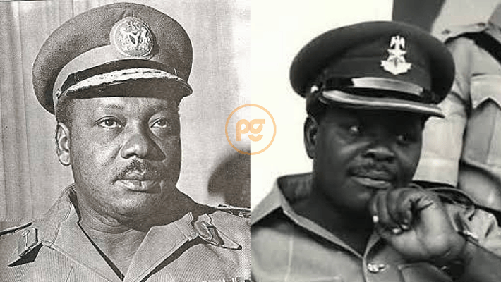 Gen. Johnson Aguiyi-Ironsi and Lt. Col. Adekunle Fajuyi