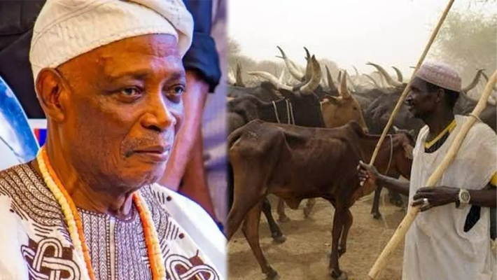 Oba Rashidi Ladoja and herder