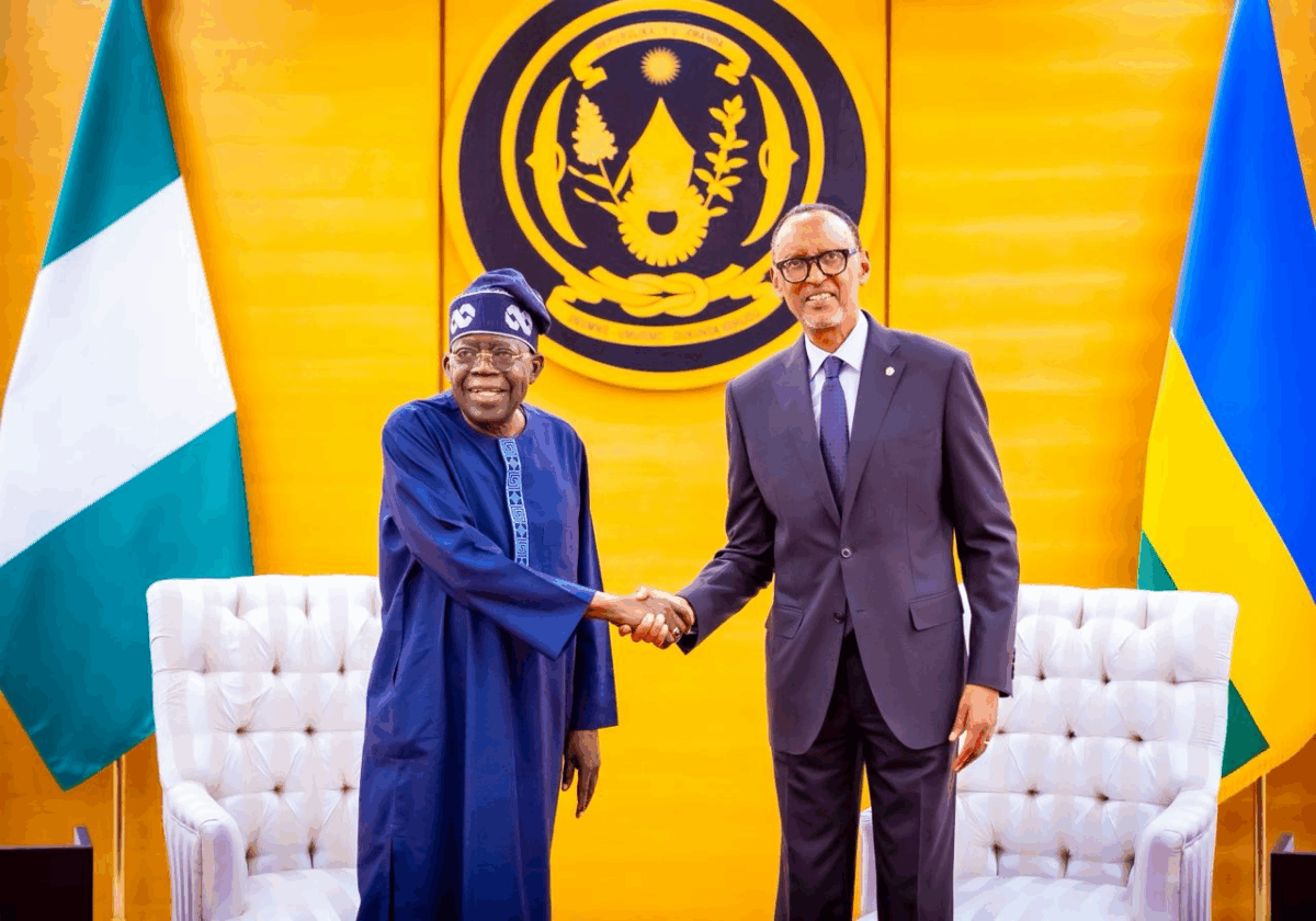 President Bola Tinubu and President Paul Kagame