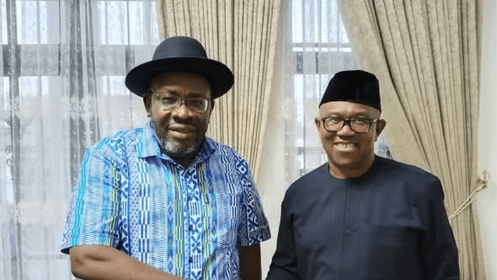 Seriake Dickson and Peter Obi
