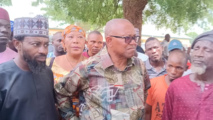 Peter Obi at Tungan Nasara LEA Primary School