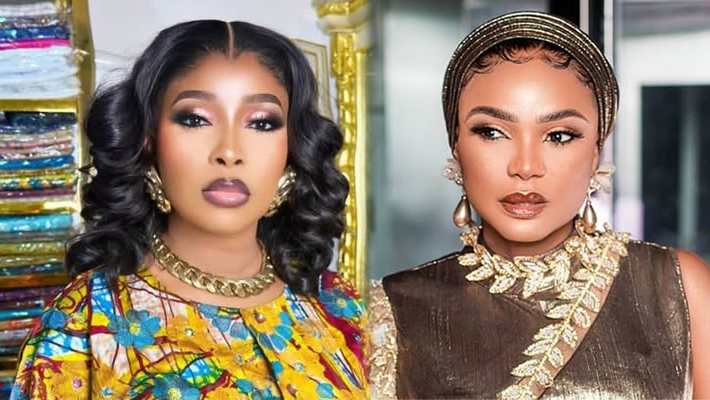 Lizzy Anjorin and Iyabo Ojo