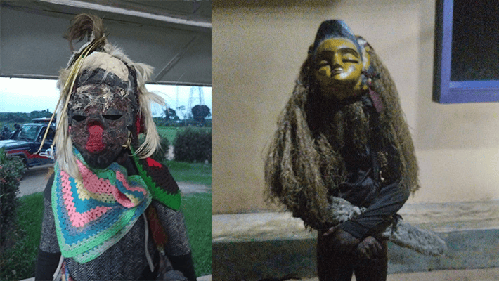 Two suspected Ekpo masqueraders