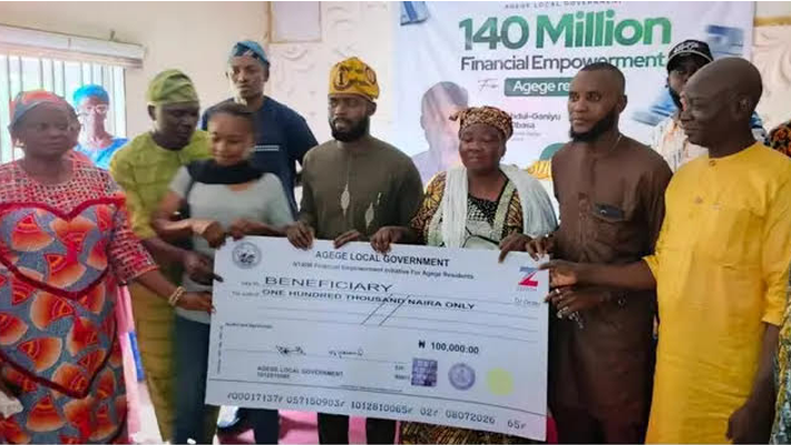 Agege council chairman empowers residents with N140 million