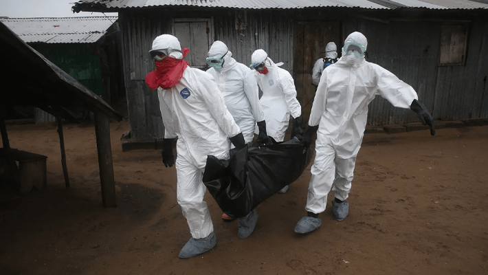 Ebola patients’ body bag