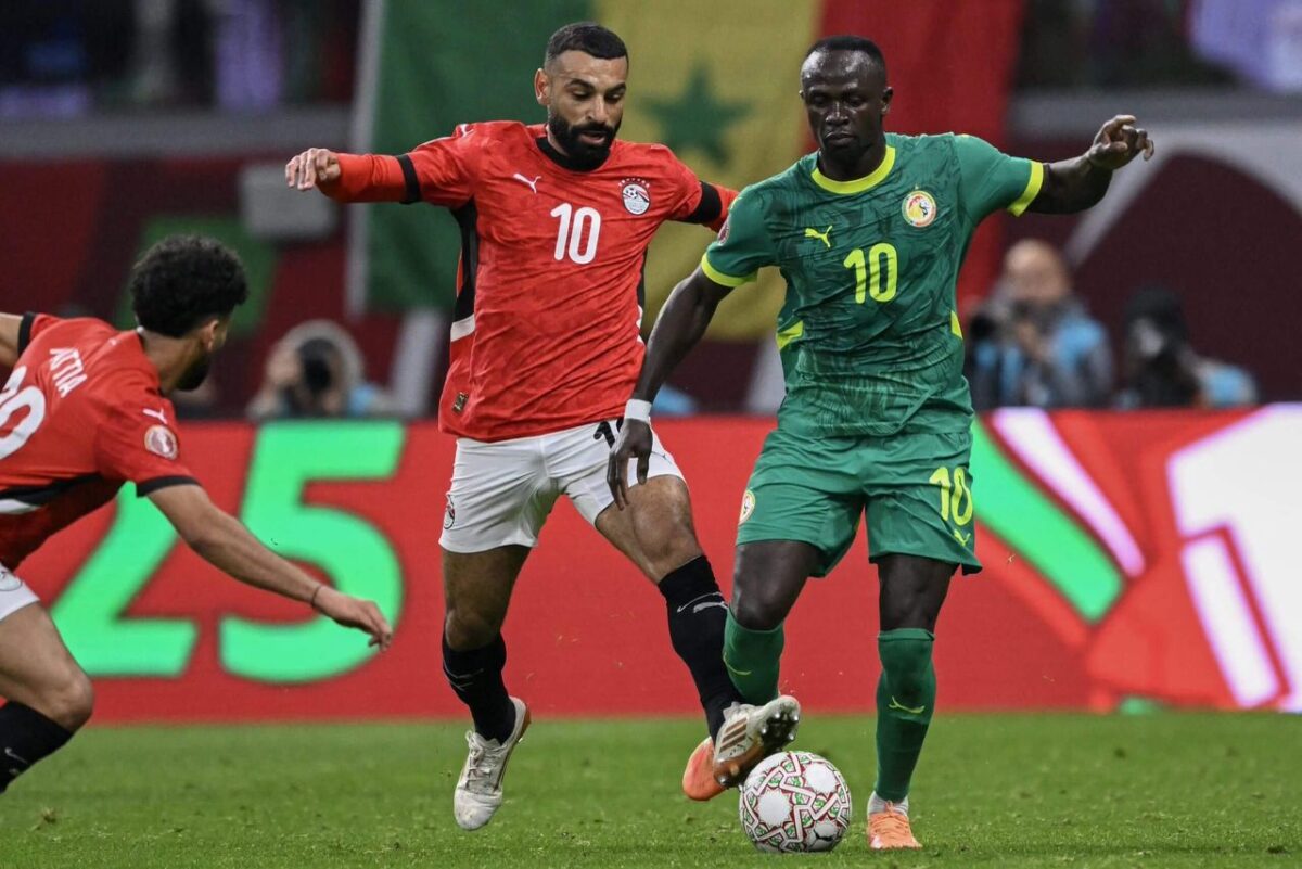 Mo Salah and Sadio Mane