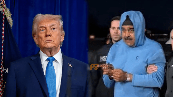 Donald Trump and Nicolás Maduro