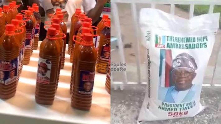 Obi-branded palm oil, Tinubu-branded rice