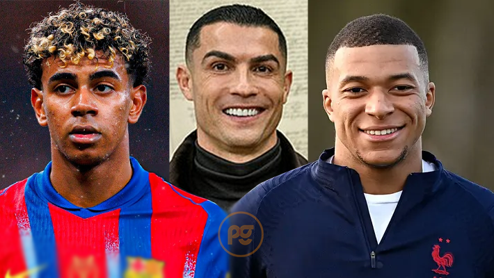 Lamine Yamal, Ronaldo, Mbappe