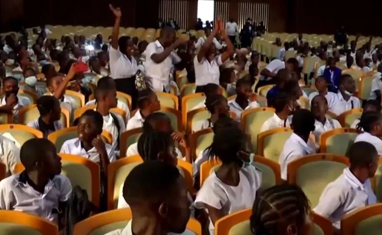 DRC schoolchildren
