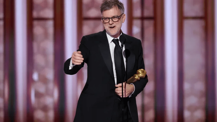 Paul Thomas Anderson at Golden Globes 2026
