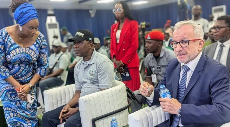 inauguration of the LFZ Channel at Ibeji-Lekki