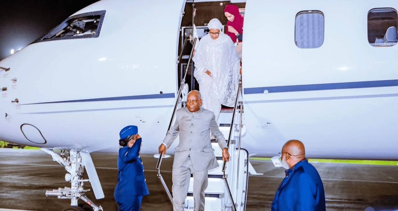 Nana Shettima arrives in Addis Ababa for African First Ladies’ Assembly