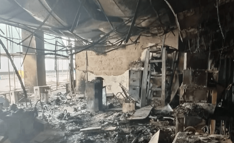 Fire at Murtala Muhammed International Airport’s terminal one