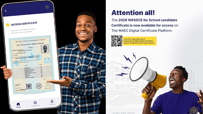 WASSCE digital certificates