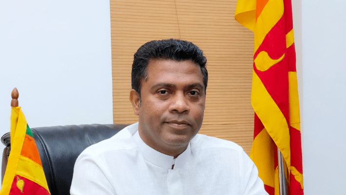 Minister of Health and Mass Media, Nalinda Jayatissa
