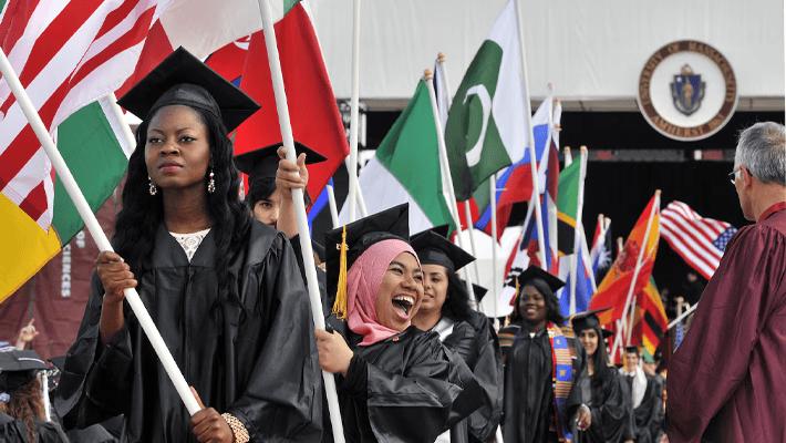 Foreign students in U.S.