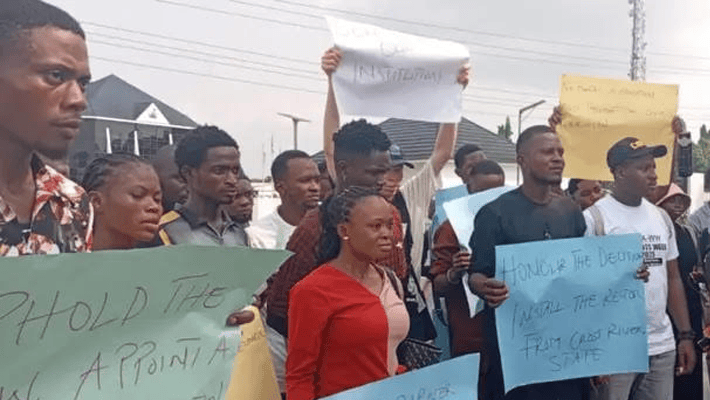protesting Students