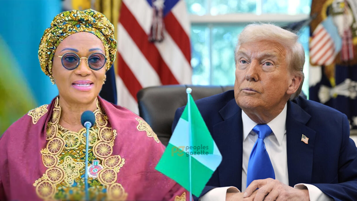 Remi Tinubu, Donald Trump
