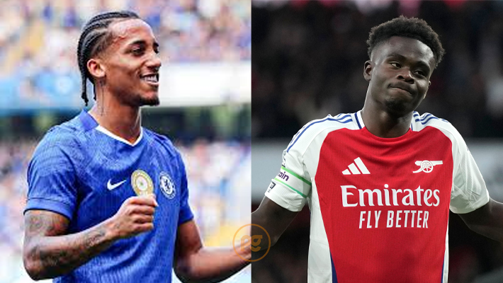Joao Pedro and Bukayo Saka