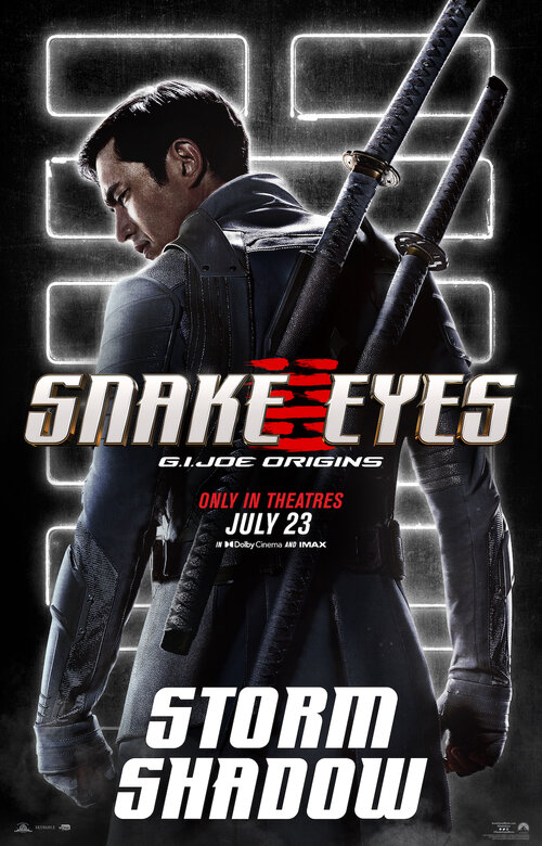 Snake Eyes Gi Joe Movie . New Character Posters For Snake Eyes G I Joe Origins Geek Network 1 Geek Entertainment News