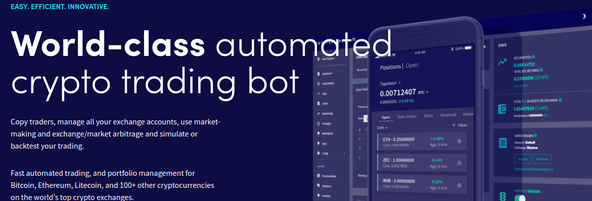 To use an automated crypto trading platform, you need to make an online account with a trading bot and. 14 Best Crypto Trading Bots For Automated Trading
