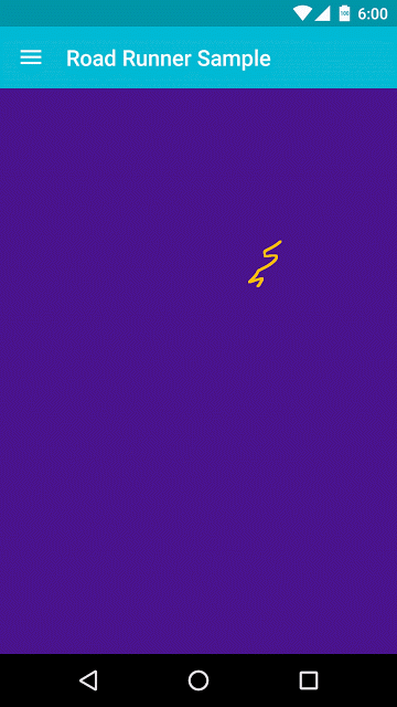 Roadrunner Custom Loading Animation Android Library Geekonjava