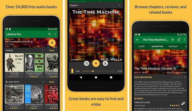 Librivox audiobooks are read by volunteers from all over the world. 20 Best Audiobook Apps For Android Sites To Download Free Audiobooks