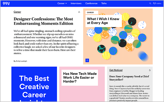 14 wordpress website examples of big brands in 2020 · 1. 32 Inspiring Wordpress Website Designs Layout