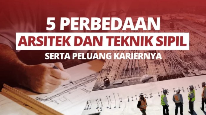 5 Perbedaan Arsitek dan Teknik Sipil serta Peluang Kariernya
