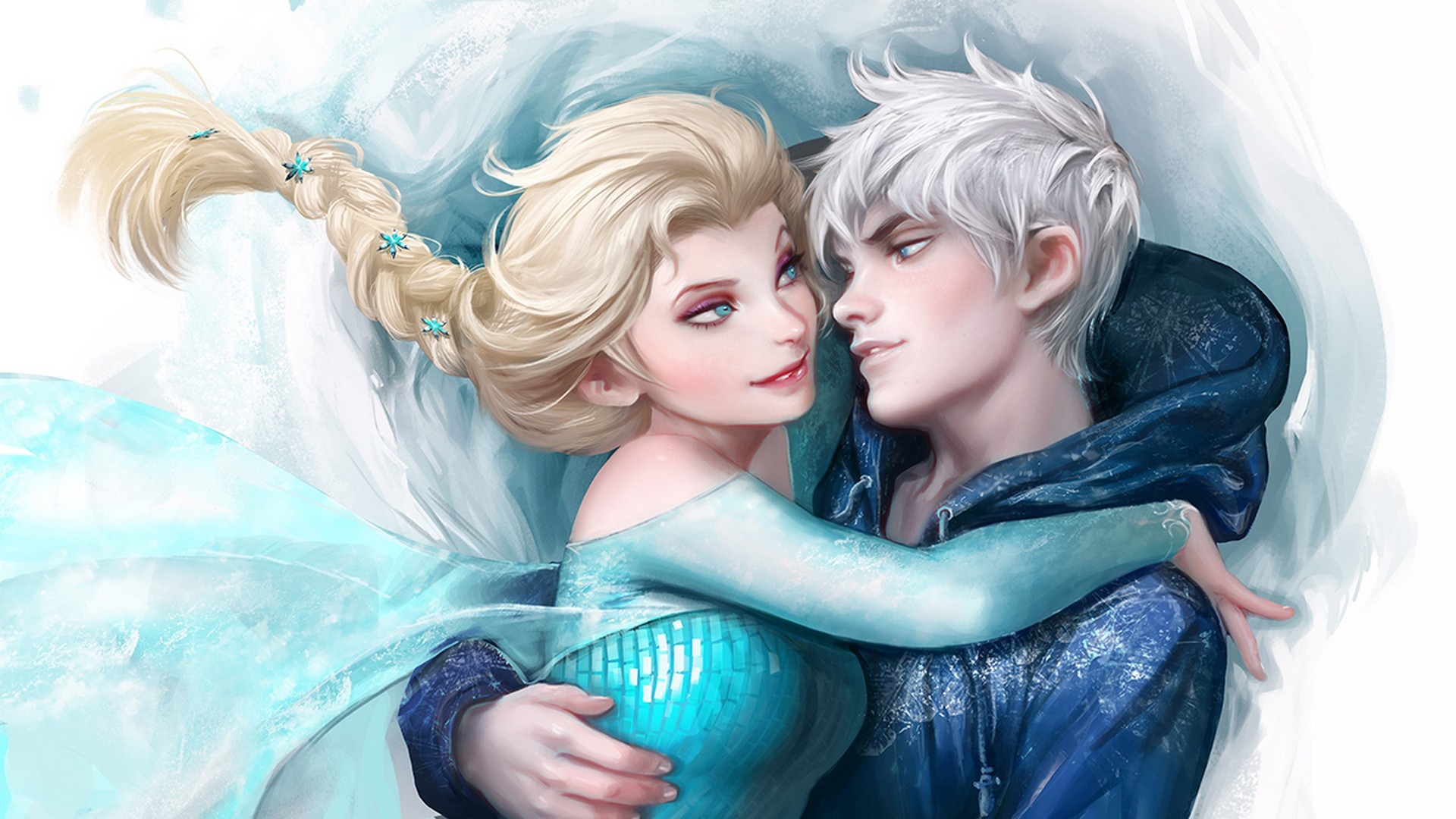Welcome to our channel!we are very happy to bring you interesting experience in cartoon worldthe channel synthesizes all cartoon ideas such . Elsa and Jack Frost Wallpapers (79+ images)