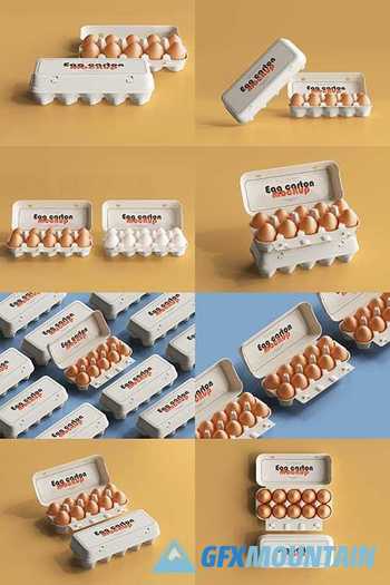You can use smart object option to add your designs. Egg Carton Mockup Vol 2 Free Download Graphics Fonts Vectors Print Templates Gfxmountain Com