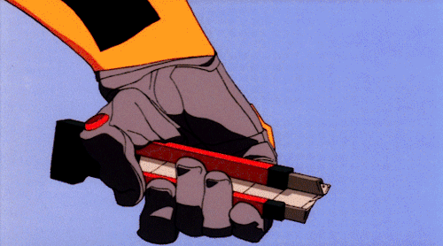 Anime Reloading Gun Gif