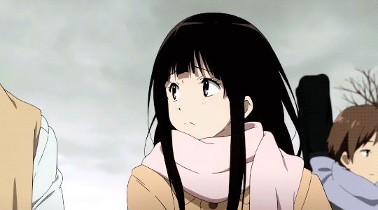 With tenor, maker of gif keyboard, add popular christmas anime gif animated gifs to your conversations. Hyouka Gif Id 199281 Gif Abyss