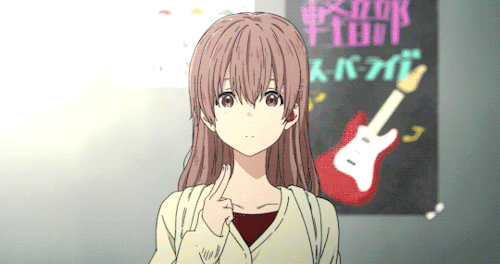 72 black white anime gifs ideas anime aesthetic anime aesthetic gif from i.pinimg.com makima smile chainsaw man anime. 154 Shouko Nishimiya Gifs Gif Abyss