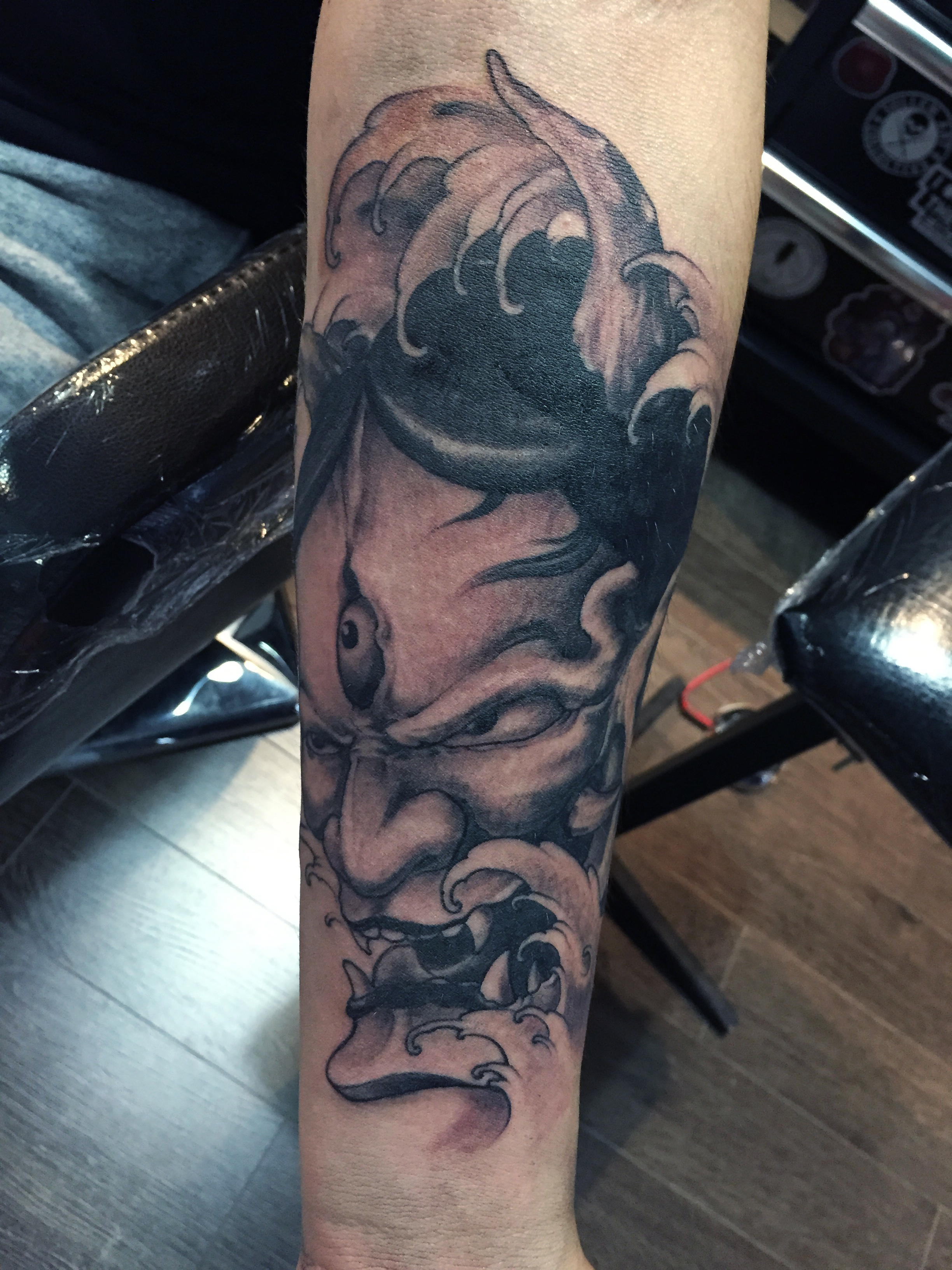 Hannya Mask – Golden Iron Tattoo Studio Downtown Toronto 3264_x_2448_jpg