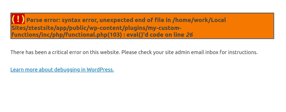 Create a function that receives the $post. Adding Custom Functions To Your Wordpress Website Givewp