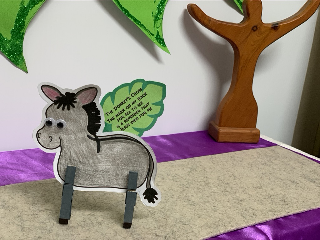Clothespin Donkey