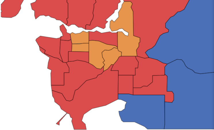 Election Results Map 2021 . Liberals Flex Metro Vancouver Muscle But Can T Repeat 2015 Surge Globalnews Ca