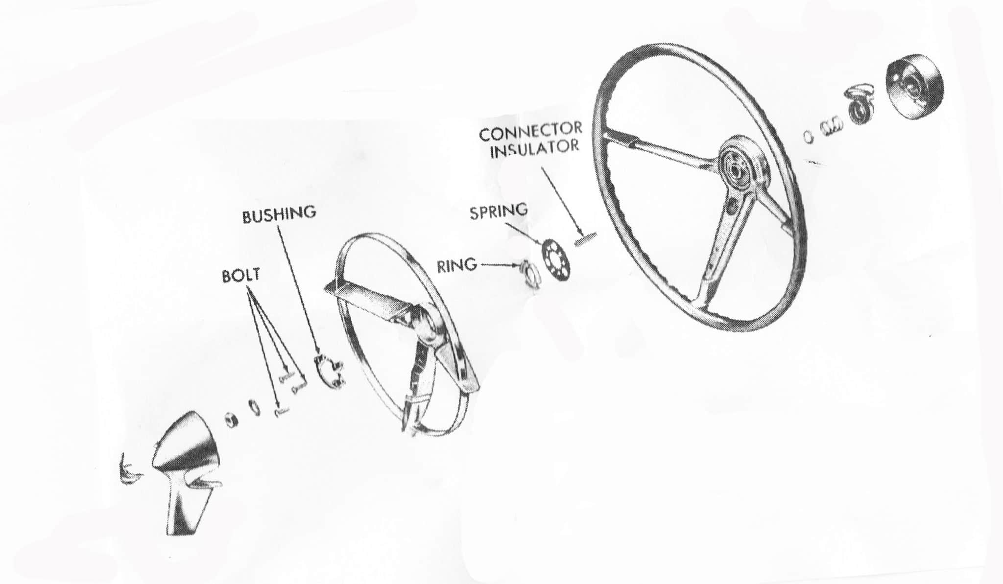 1970 1971 chevy nova color wiring diagram. Horn Parts Kit For 1962 1966 Nova Gm Classics