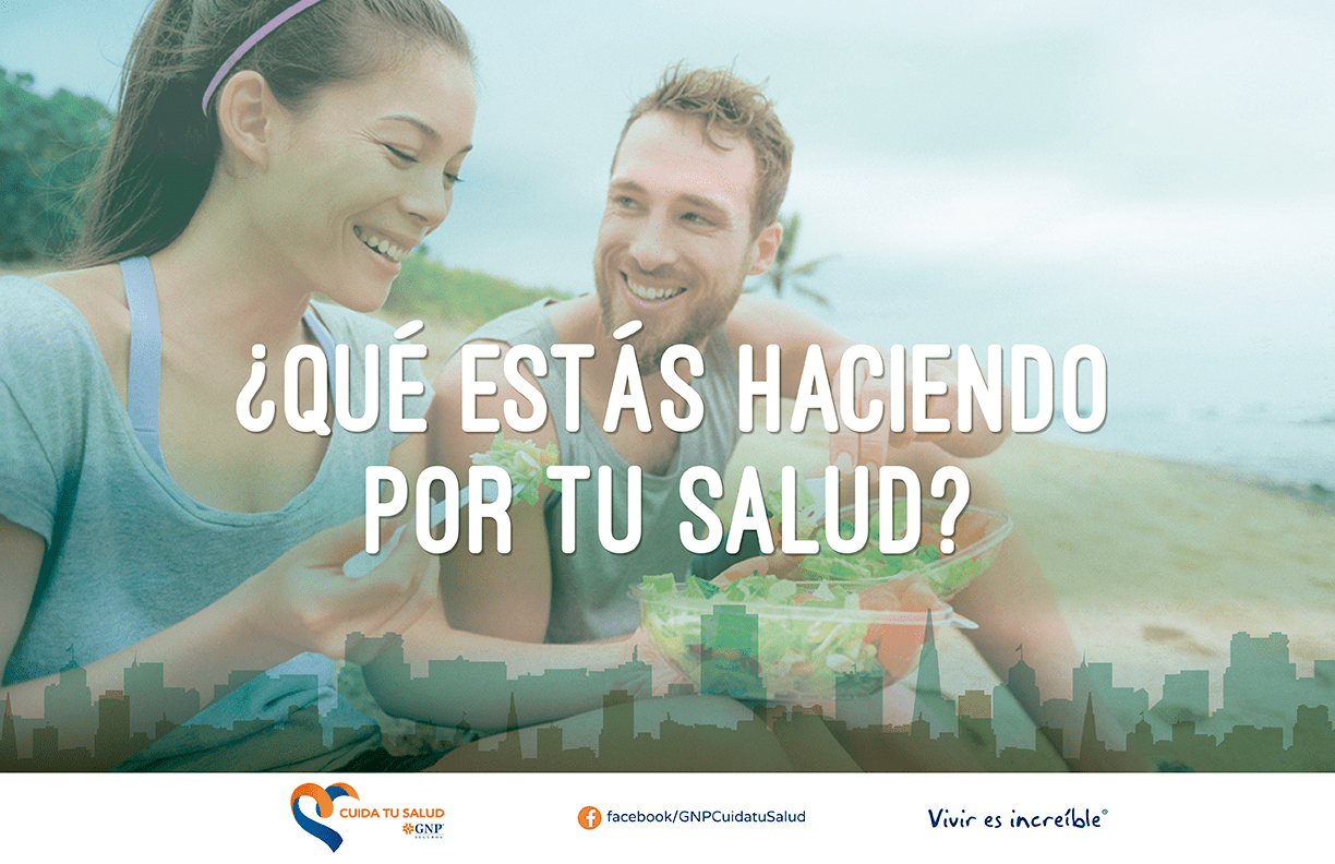Cartel Alimentacion Gnp Cuida Tu Salud