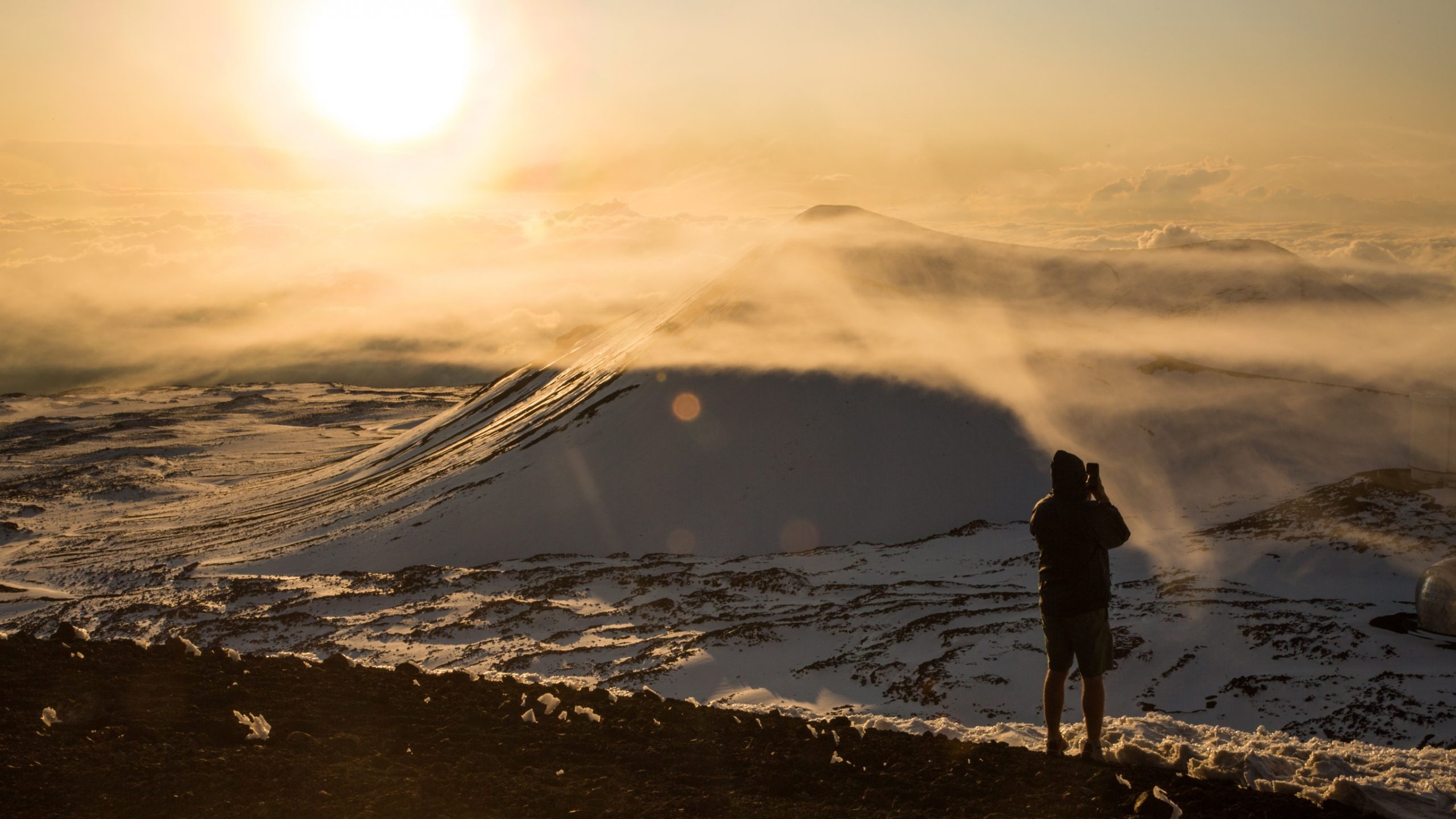 Hawaii snow