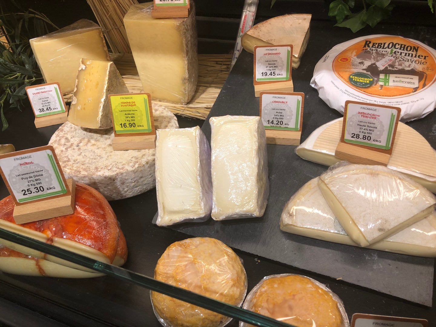 Cheese shop in Mouffetard market, second stop on our wine tasting in Paris tour